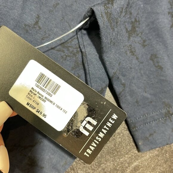 Travis Mathew Men's Warmer Tides Tee - Picture 6 of 10